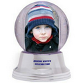 Light Up Color Change LED Snow Globe - Silver